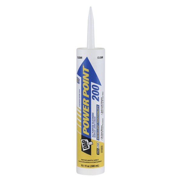 DAP Power Point 200 white acrylic latex caulk tube